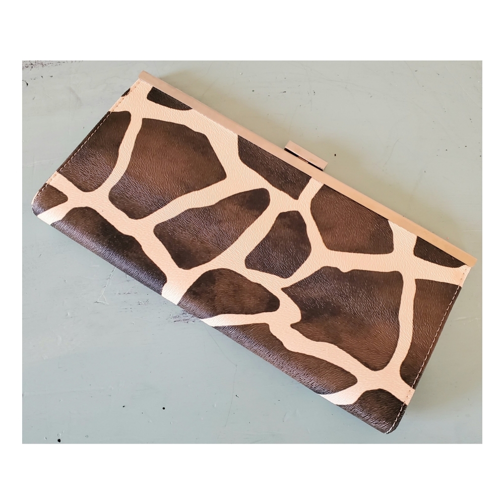 Animal Print Clutch